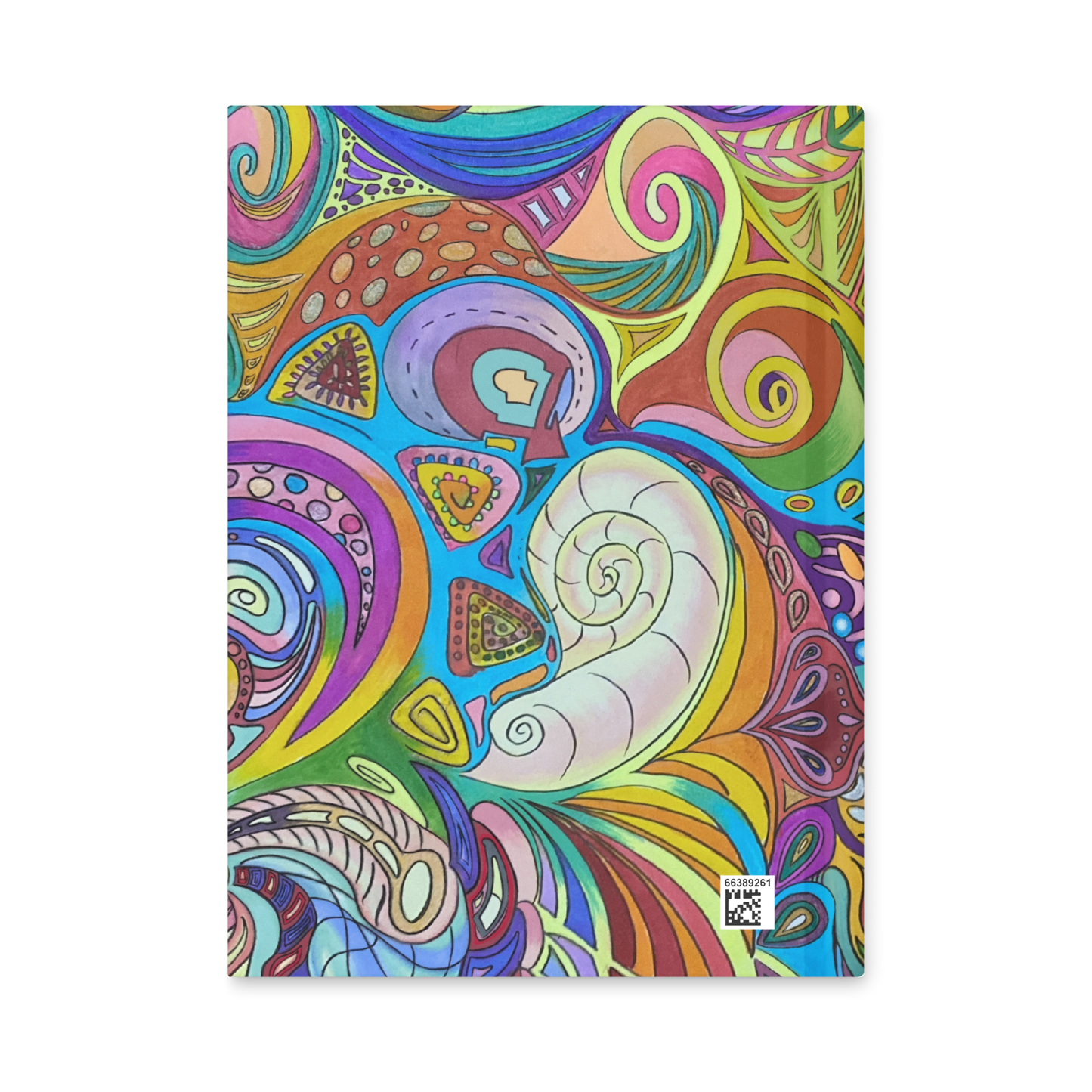 Cuaderno de tapa dura mate "Doodle"