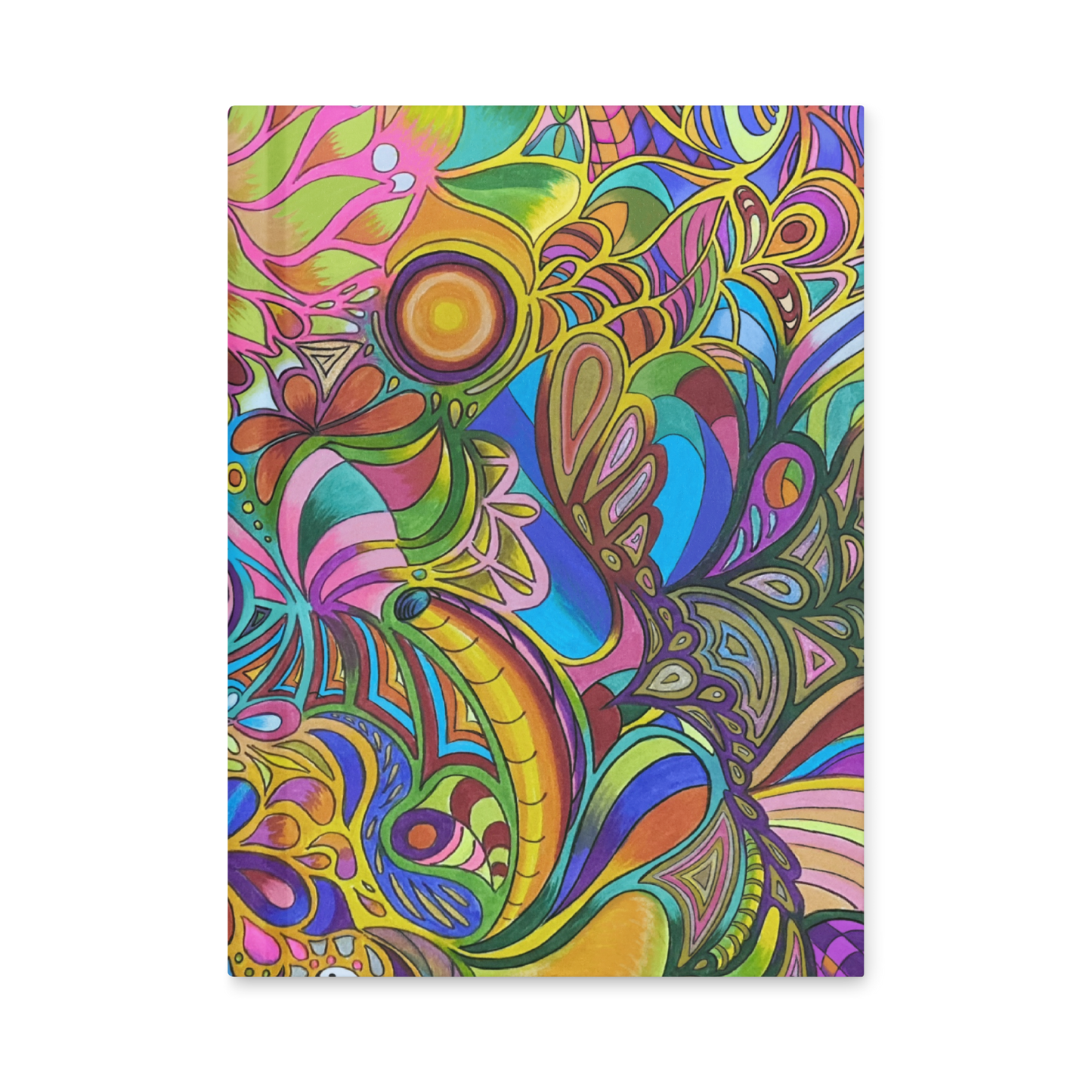 Cuaderno de tapa dura mate "Doodle"